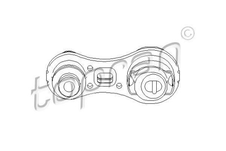 Подушка двигуна TOPRAN 700535
