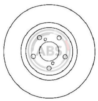 Гальмівний диск A.B.S. A.B.S. 17955