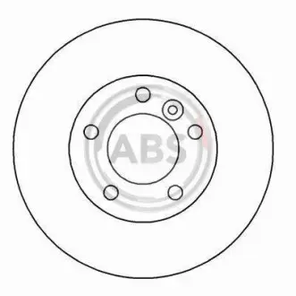 Гальмівний диск A.B.S. A.B.S. 16154