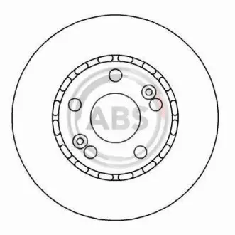 Гальмівний диск A.B.S. A.B.S. 15113