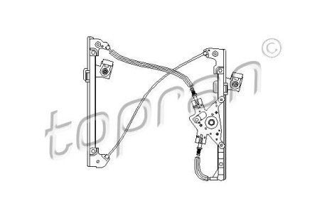 Склопідіймач TOPRAN 111255