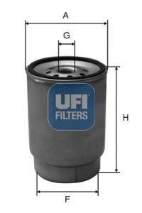 Фільтр палива UFI 2403501 (фото 1)