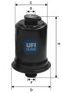 Фільтр палива UFI 3171200