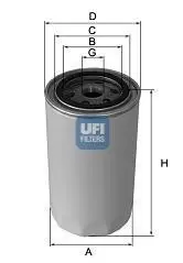 Фільтр масла UFI 2312400