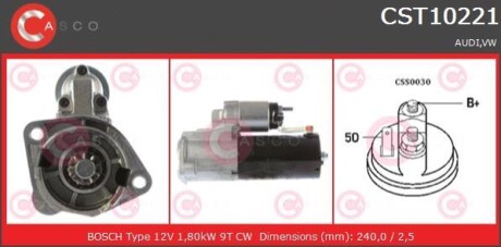 Стартер CASCO CST10221AS