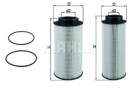 Фильтр KNECHT MAHLE\KNECHT KX439KIT