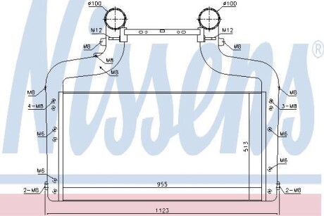 Інтеркулер NISSENS 96083