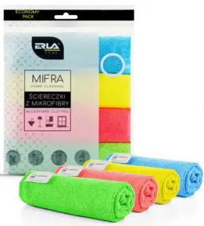 Салфетки из микрофибры Erla Mirfa Microfibre Clothes (30x30cm) (к-кт 4 шт) K2 R1010