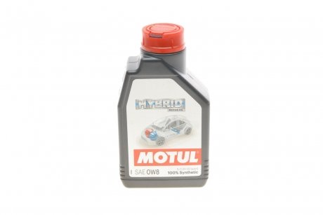 Олива 0W8 Hybrid (1L) (107155) (SAE J 300/ASTM D1298/ASTM D445/D4741/D2270) заміна на MOTUL 333401