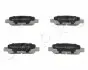Колодки гальмівні задні диск. Subaru Forester, Impreza, Legacy (99-15) JAPKO 51702 (фото 1)