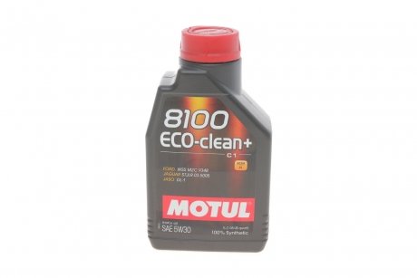 Олива моторна 5W30 ECO-clean+ 8100 1 л MOTUL 842511 (фото 1)