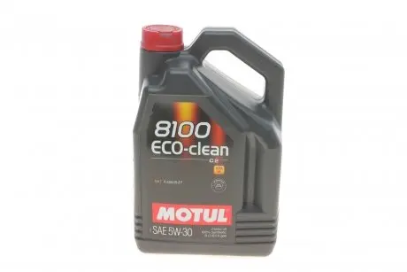 Олива моторна 8100 Eco-Clean 5W-30, 5 л MOTUL 841551