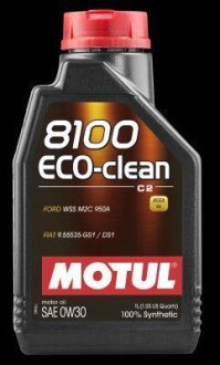 Олива моторна 100% синтетична д/авто MOTUL 102888