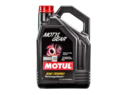 Трансмісійна олива MotylGear GL-4 / 5 75W-90 напівсинтетична 5 л MOTUL 317006