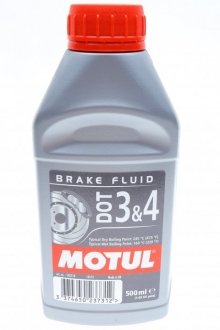 Рідина гальмівна DOT 3&4 Brake Fluid, 0,5л. MOTUL 807910