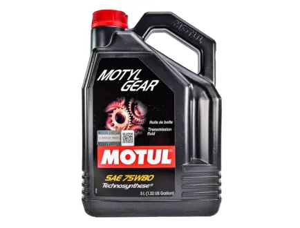 Трансмісійна олива MotylGear GL-4 / 5 75W-80 напівсинтетична 5 л MOTUL 823406