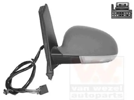 Дзеркало зовнішнє VAN WEZEL 5895807