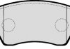 Колодки тормозные дисковые передние RENAULT HERTH + BUSS JAKOPARTS J3601085 (фото 2)