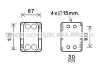 Радиатор масляный Nissan/Opel/Renault COOLING AVA RT3631 (фото 1)