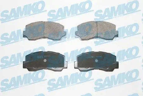 Гальмівні колодки, дискове гальмо (набір) SAMKO 5SP532