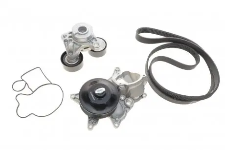 Комплект ременя генератора + помпа BMW 3 (F30/F80)/5 (F10)/X5 (F15/F85)/X6 (F16/F86) 3.0D N57 10-19 CONTINENTAL CONTITECH 6PK1698WP2