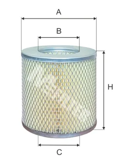 Повітряний фільтр MFILTER A 1040
