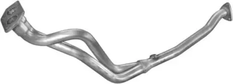Труба приймальна Opel Omega A 2.0i 86-94 POLMO POLMOSTROW 17.496