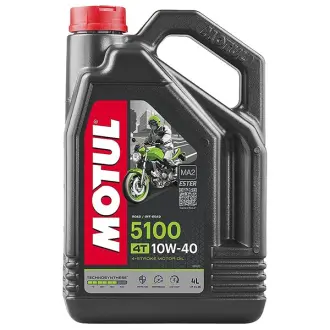 Моторна олива 4Т 5100 10W-40 напівсинтетична 4 л MOTUL 104068