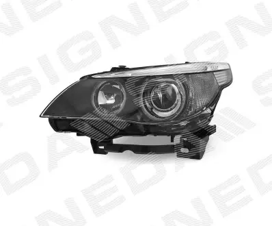 ПЕРЕДНЯ ФАРА | BMW 5 (E60/E61), 03 - 10 SIGNEDA ZBM1138CL