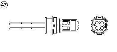 Лямбда-зонд NTK (OZA683-EE3) MB C-Class/CLK/E-Class/S-Class/SL/SLK "2,0-5,8 "97-12 NGK 0400