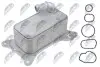 РАДІАТОР МАСЛЯНИЙ | ENG 2.1D MERCEDES C W204, CLS C218, E C207, E W212, GLK X204, S W221, SPRINTER 3,5-T B906, SPRINTER 3-T B906, VIANO W639 09.03- NTY CCLME023 (фото 1)