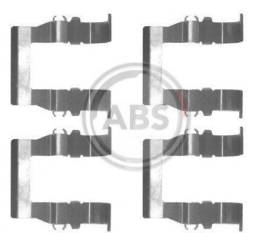 Комплектующие, колодки дискового тормоза. A.B.S. 1194Q (фото 1)