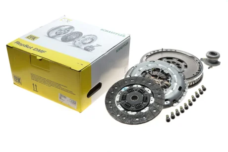 Демпфер + комплект зчеплення +вижимний Volvo V70/XC70/XC90 2.4D 02-10 LUK 600 0380 00