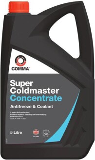 Антифриз G11 SUPER COLDMASTER концентрат 5л COMMA SCA5L