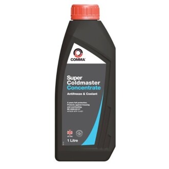 Антифриз синій концентрат G11 Super Coldmaster Concentrate 1л COMMA SCA1L