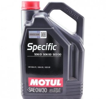 Олива 0W30 Specific (5L) (503.00/506.00/506.01) (106437) MOTUL 824206