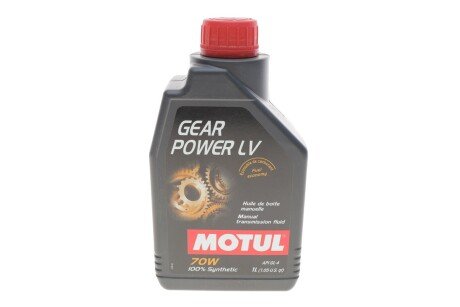 Олива 70W Gear Power LV (1L) (111131) MOTUL 832301