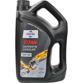 Моторное масло Titan Supersyn Long Life 0W-30 синтетическое 5 л FUCHS 602012616