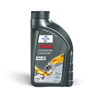 TITAN SUPERSYN LONGLIFE SAE 0W-40 1л FUCHS 602012630