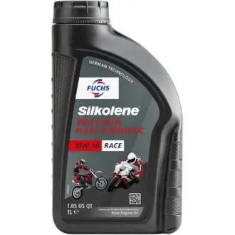 Моторное масло 4T Silkolene Pro 4 Plus 10W-50 синтетическое 1 л FUCHS 602030535