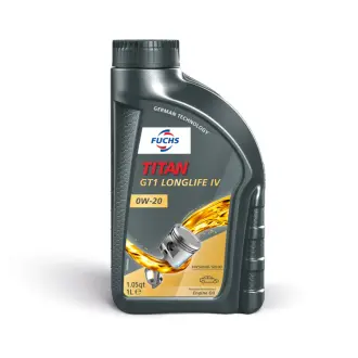 TITAN GT1 LONGLIFE IV SAE 0W-20 1л FUCHS 602008305