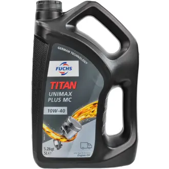 Моторное масло Titan Unimax Plus MC 10W-40 полусинтетическое 5 л FUCHS 602007537