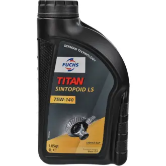 Трансмиссионное масло Titan Sintopoid LS GL-5 75W-140 1 л FUCHS 602010537