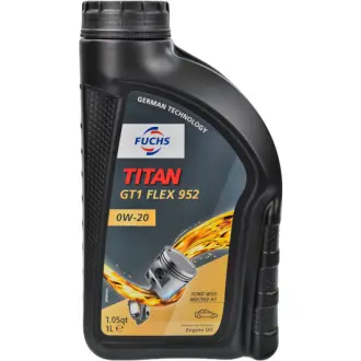 Моторное масло Titan Gt1 Flex 952 0W-20 синтетическое 1 л FUCHS 602032560