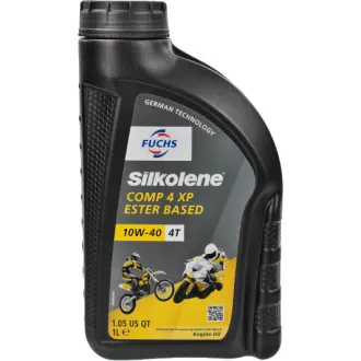 Моторное масло 4T Silkolene Comp 4 XP 10W-40 синтетическое 1 л FUCHS 602011053
