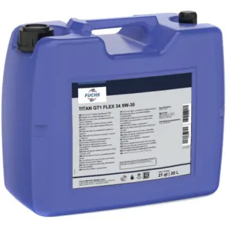 Моторное масло Titan GT1 Flex 34 5W-30 синтетическое 20 л FUCHS 601424236
