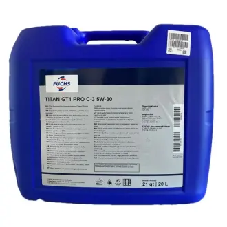 TITAN GT1 PRO C-3 SAE 5W-30 20л FUCHS 601226380