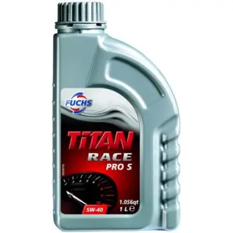 Моторное масло Titan Race Pro S 5W-40 синтетическое 1 л FUCHS 600888084