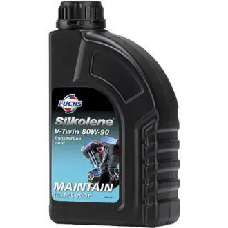 Трансмиссионное масло Silkolene V-Twin GL-5 80W-90 полусинтетическое 1 л FUCHS 600985929