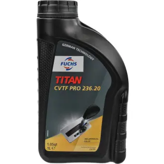Трансмиссионное масло Titan CVTF Pro 236.20 синтетическое 1 л FUCHS 602016010